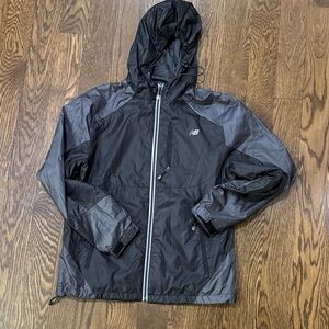New Balance Women’s Black and Gray Windbreaker